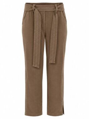 7th Avenue Design Studios NWT Women's Khaki Straight Leg Ankle Pants, Size 12